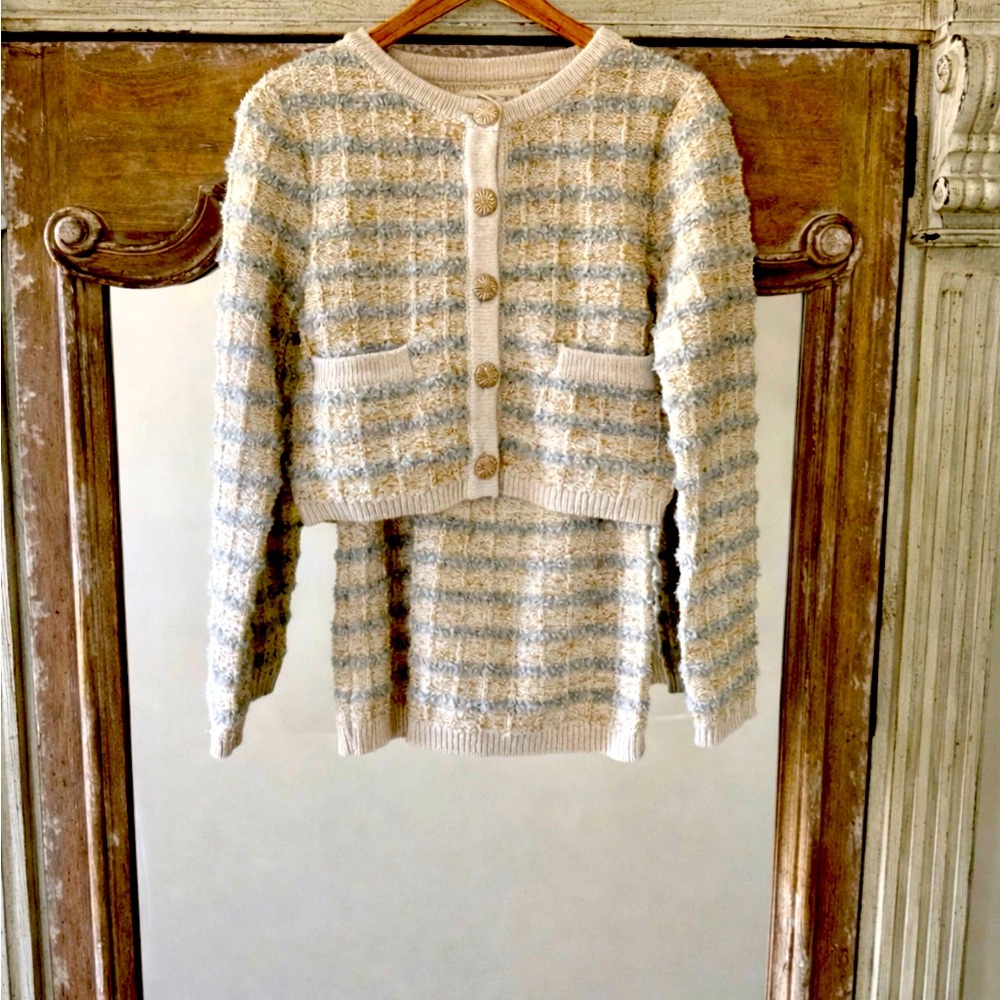 Happily Grey 2-piece sweater set